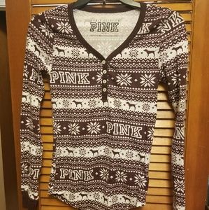 Victoria secret sleep top size xs